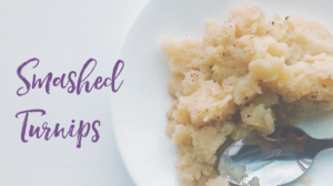 Smashed turnips