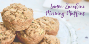 Lemon Zucchini Muffins