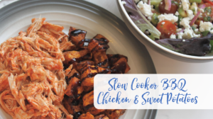 Slow Cooker BBQ Chicken & Sweet Potatoes