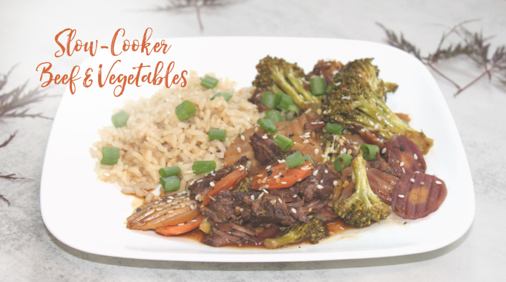 Recipe: Slow Cooker Beef & Vegetables