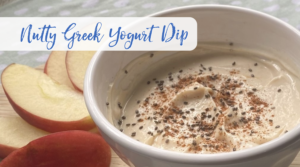 Nutty Greek Yogurt Dip