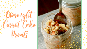 Overnight Carrot Cake Proats