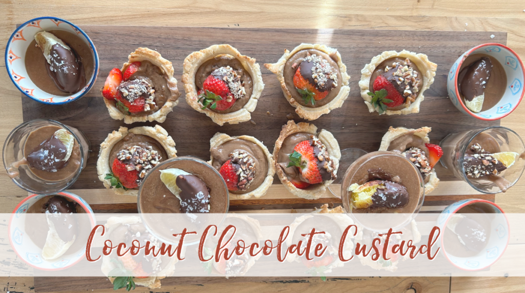 Recipe: Coconut Chocolate Custard